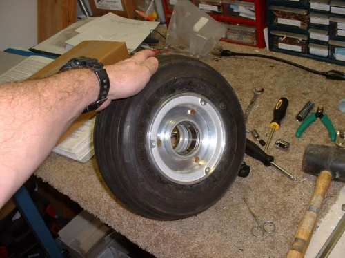 Front Wheel and Tire