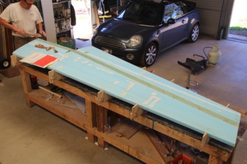 Rounding the leading edge