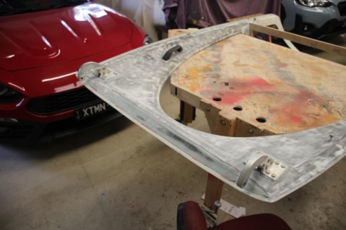 Carbon paper reveals the rubbing points