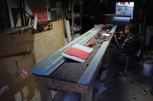 Drilling through torque tube and offset