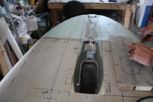 Marking up the doors