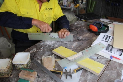 Opening up the inside of the bumps