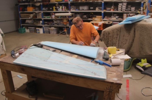 Peeling the peel ply, in tiny bits...