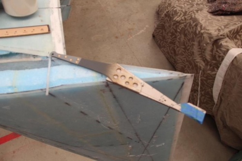 Getting my head around rudder travel, deployed...