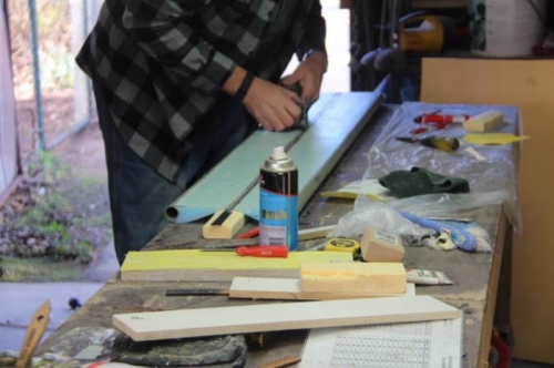 Trimming botton skin