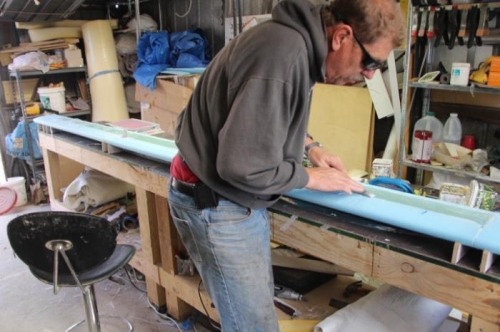 Trimming edges of Spar Cap