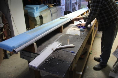 Cutting off the fish tail