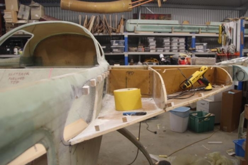 Glue blocks for alignment