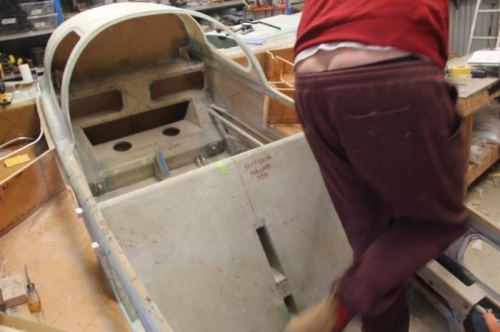 Smiling at a job well done...