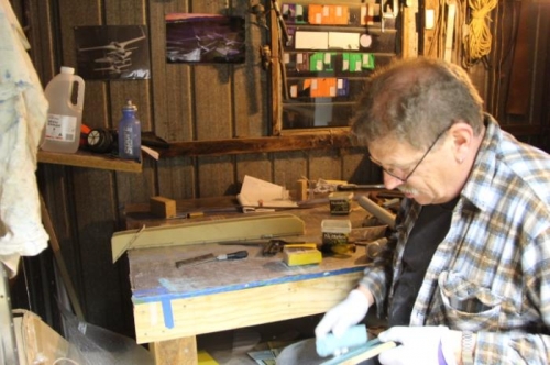 Carving transition piece