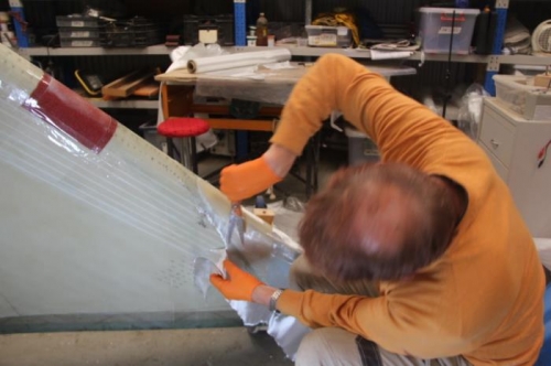 Trimming the 2nd ply