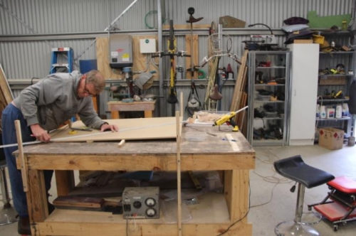 Marking up for the other upper Winglet