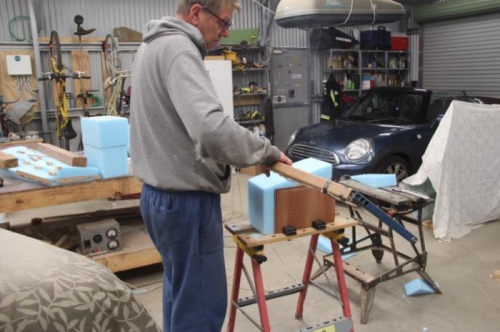 Cutting some square blocks