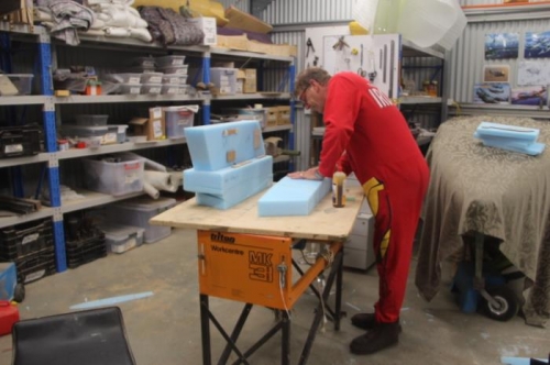 Fingers crossed, glued up.