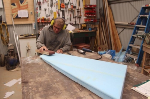 Trimming tip glue line