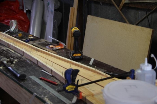 Stiffener on, F28 doubler out of view