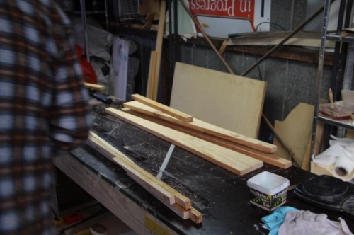 Break up longeron jigs