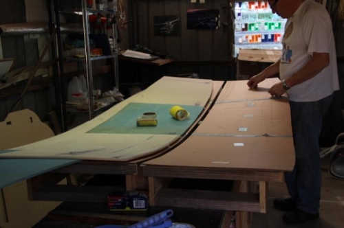 Fixing sides to forms