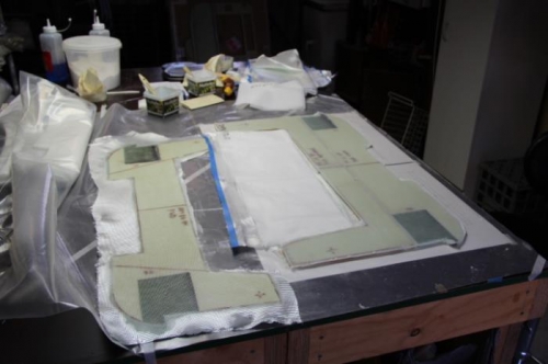 FWD bulkheads scissor trimmed