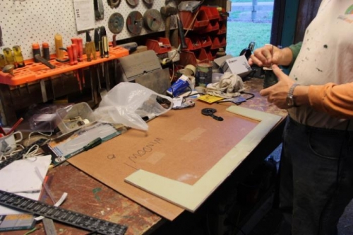 Bevelling FWD upper MLG Bulkhead