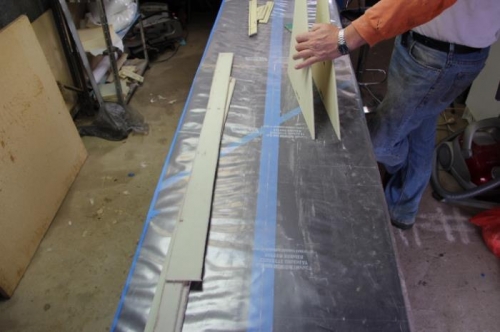 Trim parts. Discover I've made two right sides of seatbrace...