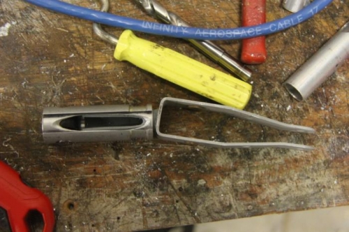 Spacer + CS104 + CZSA, oogered and assembled