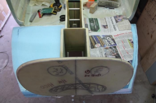 Cutting template for BID