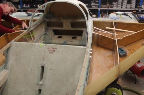 Screwing up the first feed tube hole...