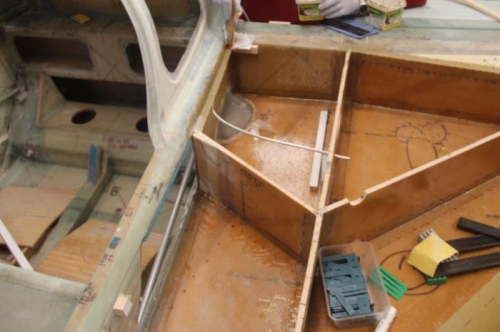 Vent protecting flange