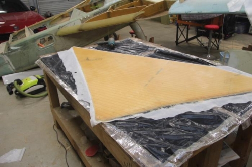 Port side, with proper peel ply