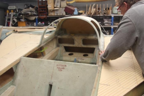 Should go about here...