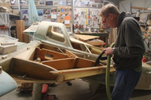 Cleaned up the inside