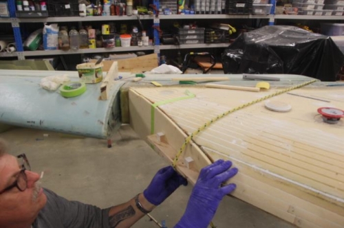 Squooging the smoke oil tank