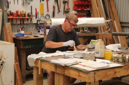 2nd attempt at 2nd side of seat ribs