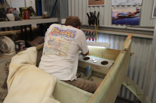 Cleaning up hardpoint sites, and shaping EM-2