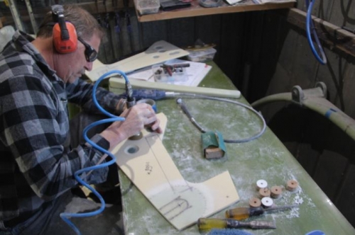 Tapering the foam surrounding the hardpoints