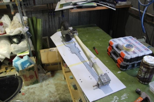 Nose Gear outline template