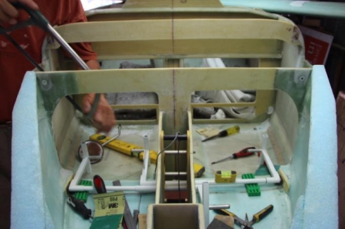 Trimming rear face CNL