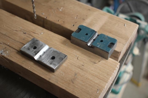 Parts-saving drilling jig