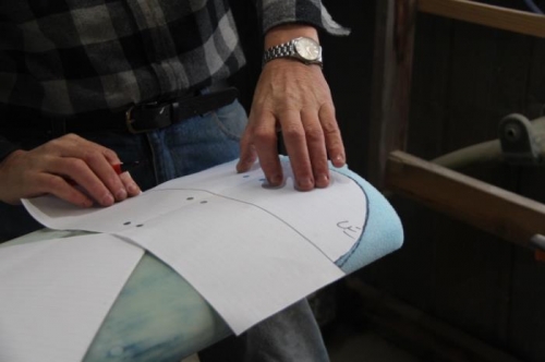 Transferring shape to PORT