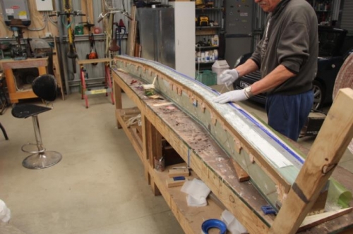 Pulling the cross threads