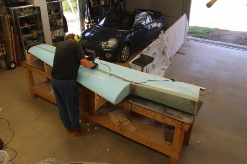 Profiling the edges of the Spar Cap and resin blobs