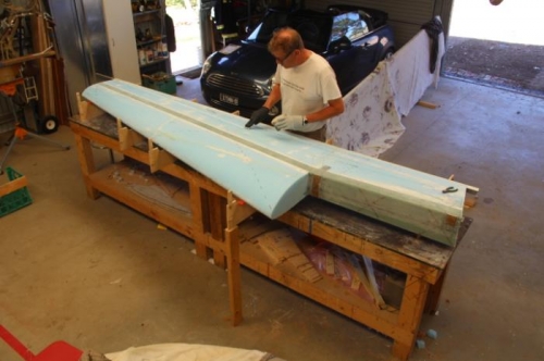 Backfilling the trough