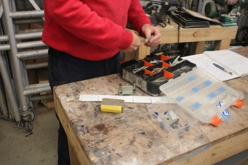 Fettling the bracket