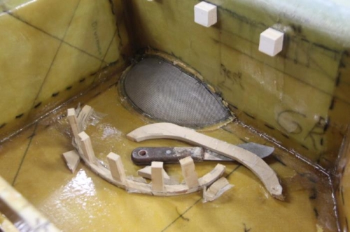 Strainer looks good, does need some filling