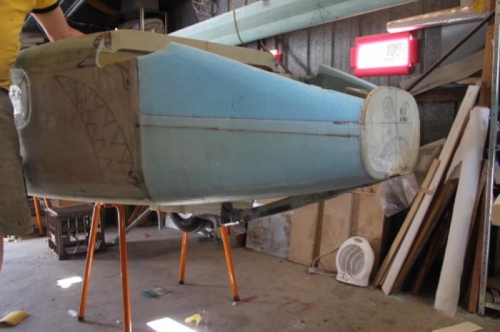 Gear coming down, doors seem to work!