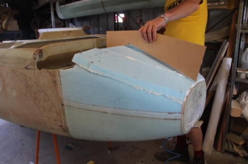 Shaping the centreline to profile