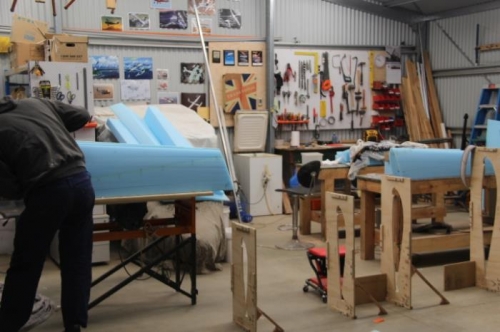 Assembling center cores