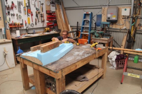 Setting up for a Winglet cut