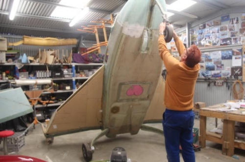 Practicing step #1 of the turnover